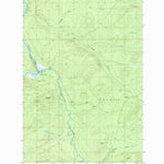United States Geological Survey Five Finger Brook, ME (1986, 24000-Scale) digital map