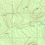 United States Geological Survey Five Finger Brook, ME (1986, 24000-Scale) digital map
