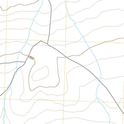 United States Geological Survey Five Fingers Butte NE, WY (2021, 24000-Scale) digital map