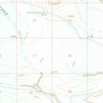 United States Geological Survey Five Fingers Butte, WY (1960, 62500-Scale) digital map