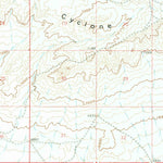 United States Geological Survey Five Fingers Butte, WY (1960, 62500-Scale) digital map