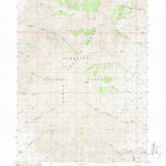 United States Geological Survey Five Fingers, NV (1988, 24000-Scale) digital map