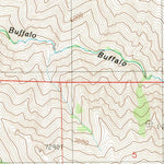 United States Geological Survey Five Fingers, NV (1988, 24000-Scale) digital map
