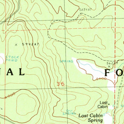 United States Geological Survey Five Hundred Flat, OR (1990, 24000-Scale) digital map