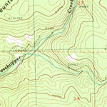 United States Geological Survey Five Hundred Flat, OR (1990, 24000-Scale) digital map