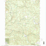 United States Geological Survey Five Hundred Flat, OR (1998, 24000-Scale) digital map