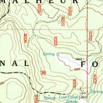 United States Geological Survey Five Hundred Flat, OR (1998, 24000-Scale) digital map