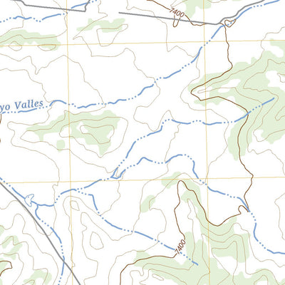 United States Geological Survey Five Lakes Canyon NE, NM (2023, 24000-Scale) digital map