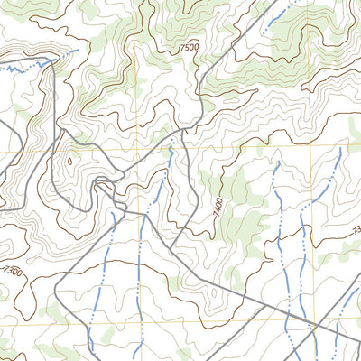 United States Geological Survey Five Lakes Canyon NW, NM (2023, 24000-Scale) digital map