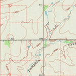 United States Geological Survey Five Mounds, KS (1963, 24000-Scale) digital map