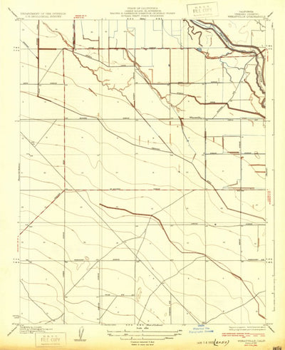 United States Geological Survey Five Points, CA (1931, 31680-Scale) digital map