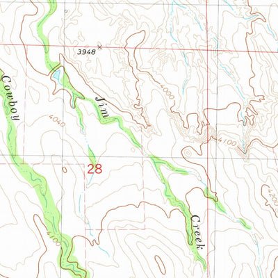 United States Geological Survey Five Points, NE (1980, 24000-Scale) digital map