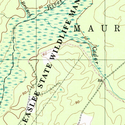 United States Geological Survey Five Points, NJ (1994, 24000-Scale) digital map