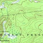 United States Geological Survey Five Ponds, NY (1969, 24000-Scale) digital map