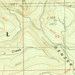 United States Geological Survey Five Rivers, OR (1984, 24000-Scale) digital map