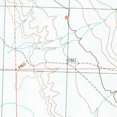 United States Geological Survey Five Springs, CA (1989, 24000-Scale) digital map