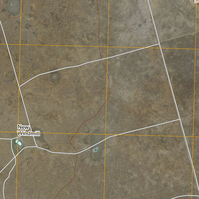 United States Geological Survey Five Wells Ranch SE, TX (2010, 24000-Scale) digital map