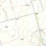 United States Geological Survey Five Wells Ranch SW, TX (1971, 24000-Scale) digital map