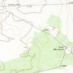 United States Geological Survey Five Wells Ranch SW, TX (1971, 24000-Scale) digital map