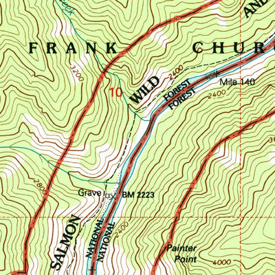 United States Geological Survey Fivemile Bar, ID (1995, 24000-Scale) digital map