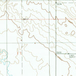 United States Geological Survey Fivemile Coulee East, MT (1986, 24000-Scale) digital map