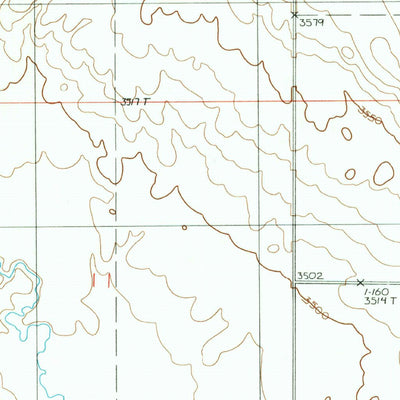 United States Geological Survey Fivemile Coulee East, MT (1986, 24000-Scale) digital map