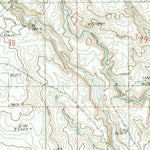 United States Geological Survey Fivemile Coulee East, MT (1986, 24000-Scale) digital map