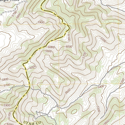 United States Geological Survey Fivemile Pass, UT (2023, 24000-Scale) digital map