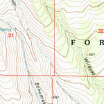 United States Geological Survey Fivemile Ridge, UT (2002, 24000-Scale) digital map
