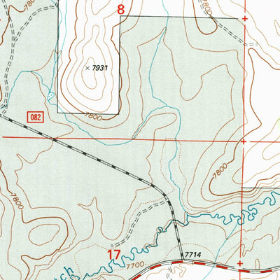 United States Geological Survey Fivemile Ridge, UT (2002, 24000-Scale) digital map