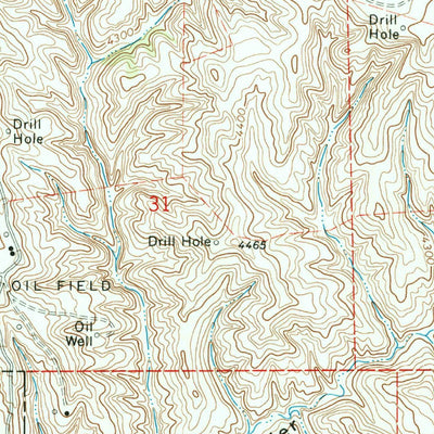 United States Geological Survey Flag Butte, WY (1972, 24000-Scale) digital map
