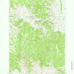 United States Geological Survey Flag Peak, WY (1970, 24000-Scale) digital map