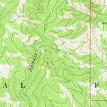 United States Geological Survey Flag Peak, WY (1970, 24000-Scale) digital map