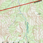 United States Geological Survey Flag Peak, WY (1991, 24000-Scale) digital map