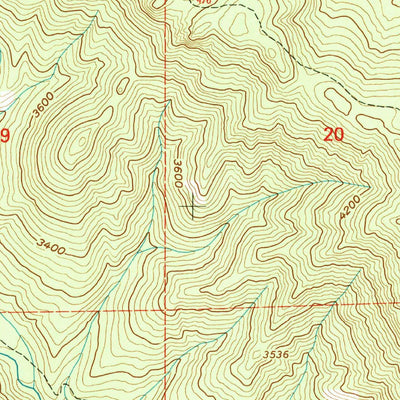 United States Geological Survey Flag Point, OR (1996, 24000-Scale) digital map