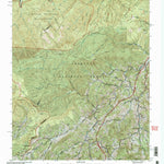 United States Geological Survey Flag Pond, TN-NC (2003, 24000-Scale) digital map
