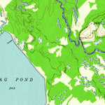 United States Geological Survey Flag Pond, TX (1959, 24000-Scale) digital map