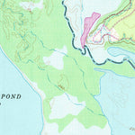 United States Geological Survey Flag Pond, TX (1971, 24000-Scale) digital map