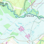 United States Geological Survey Flag Pond, TX (1971, 24000-Scale) digital map