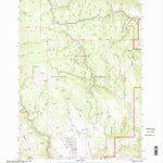 United States Geological Survey Flag Prairie, OR (1999, 24000-Scale) digital map