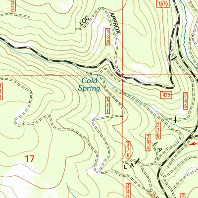 United States Geological Survey Flag Prairie, OR (1999, 24000-Scale) digital map