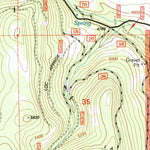 United States Geological Survey Flag Prairie, OR (1999, 24000-Scale) digital map