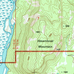 United States Geological Survey Flagg Ranch, WY (1996, 24000-Scale) digital map