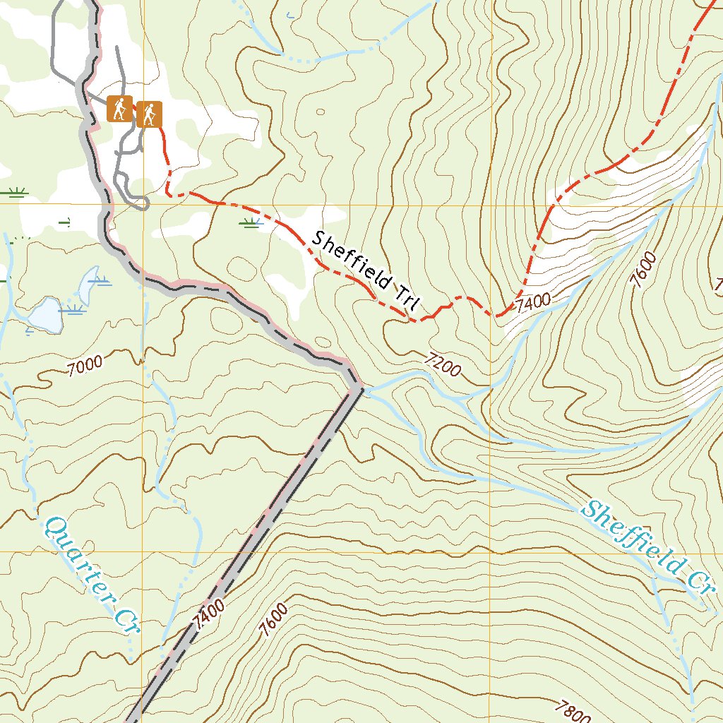 Flagg Ranch Map Flagg Ranch, WY (2021, 24000-Scale) Map by United States Geological ...