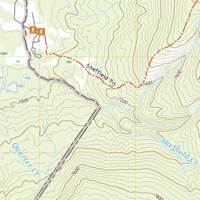 Flagg Ranch, WY (2021, 24000-Scale) Map by United States Geological ...