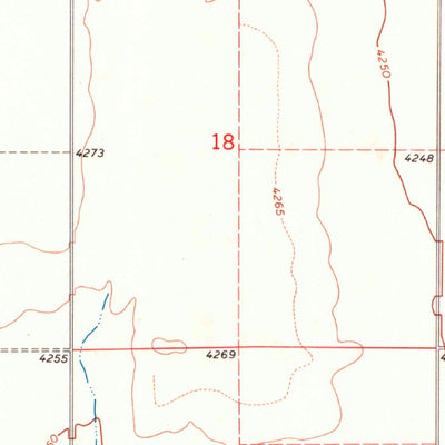 United States Geological Survey Flagg Springs, OK (1969, 24000-Scale) digital map
