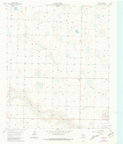 United States Geological Survey Flagg, TX (1963, 24000-Scale) digital map