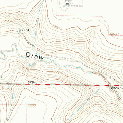 United States Geological Survey Flagg, TX (1963, 24000-Scale) digital map