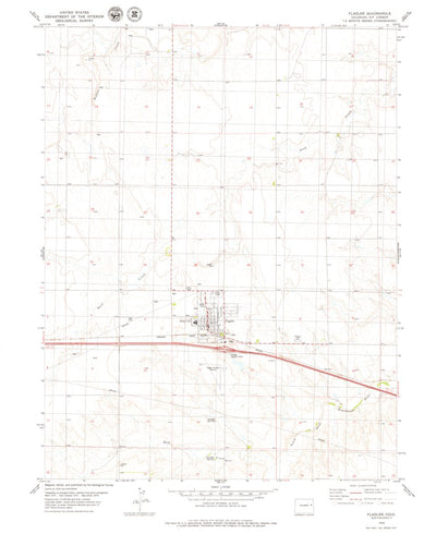 United States Geological Survey Flagler, CO (1979, 24000-Scale) digital map