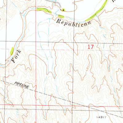 United States Geological Survey Flagler, CO (1979, 24000-Scale) digital map
